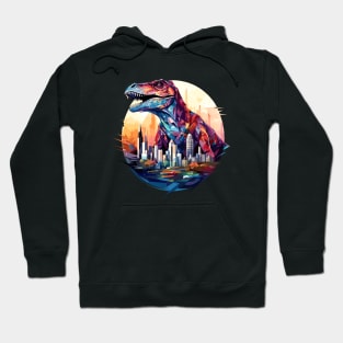 Dinosaur Animal World Wild Beast Predator Creature Hoodie